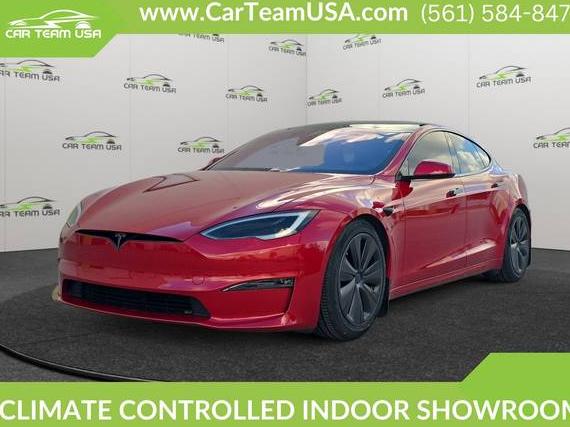 TESLA MODEL S 2021 5YJSA1E62MF438325 image